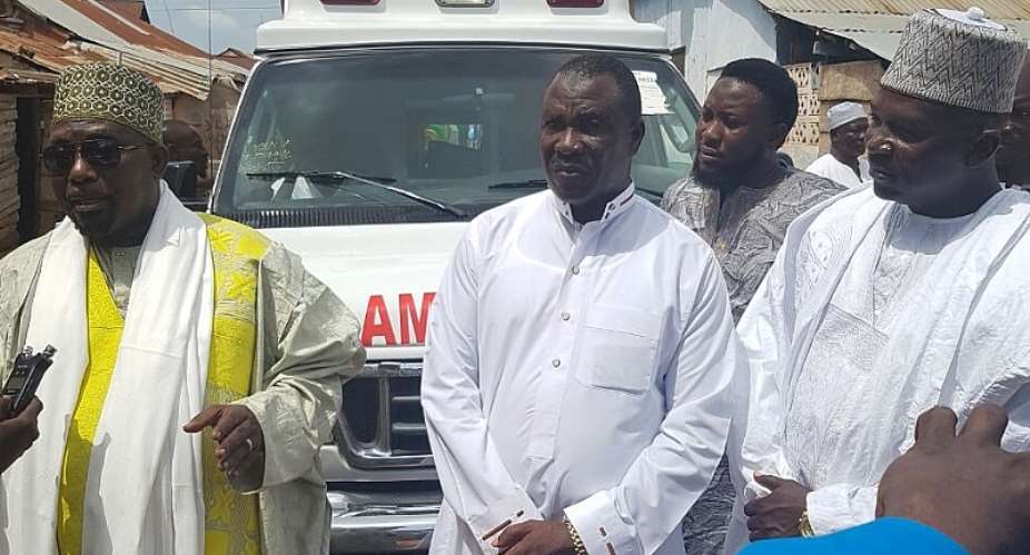 Lamini Gives Ambulance To Moslems
