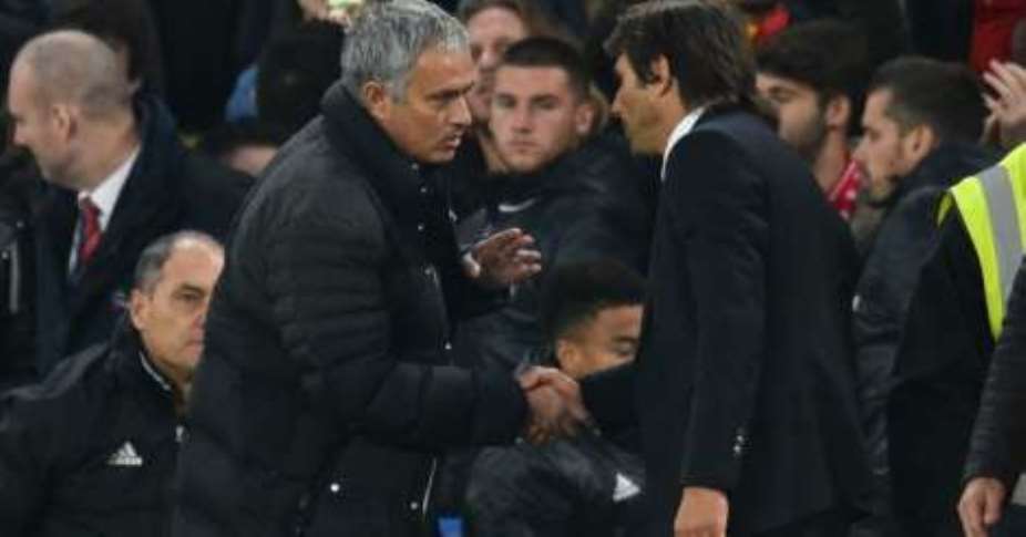 Premier League: Chelsea's Conte defends 'passion' after Mourinho exchange