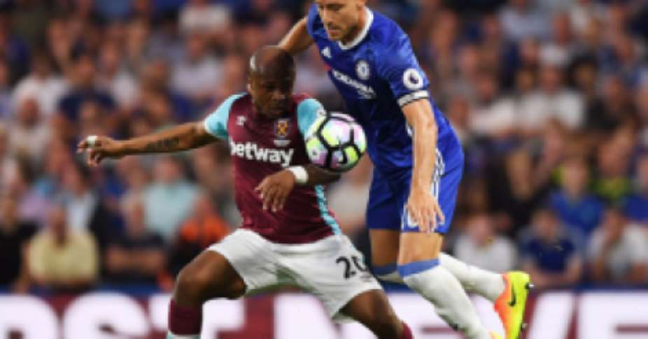 EFL Cup: Andre Ayew returns from injury to make West Ham squad against Chelsea