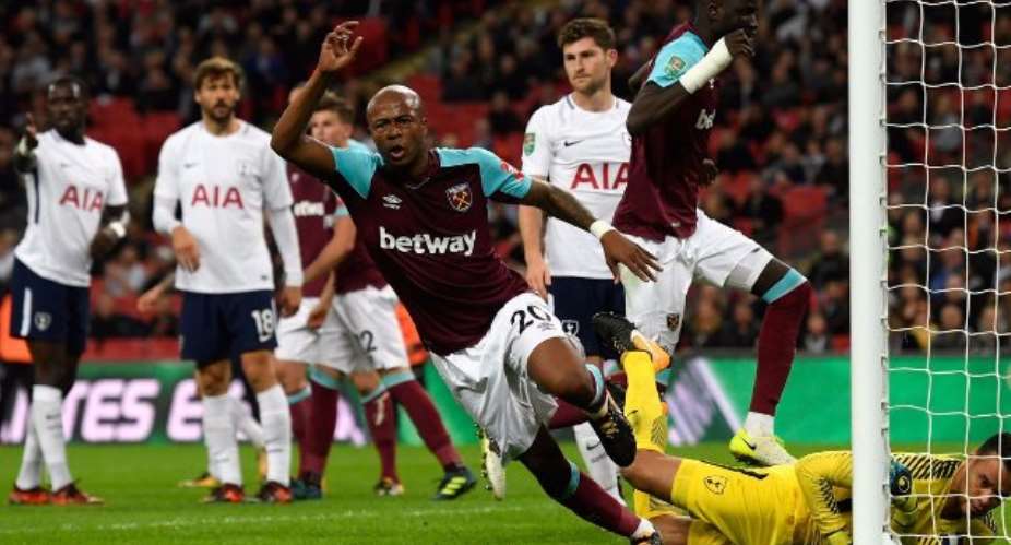 Andre Ayew Bags Brace As West Ham Come From Two Down To Beat Spurs
