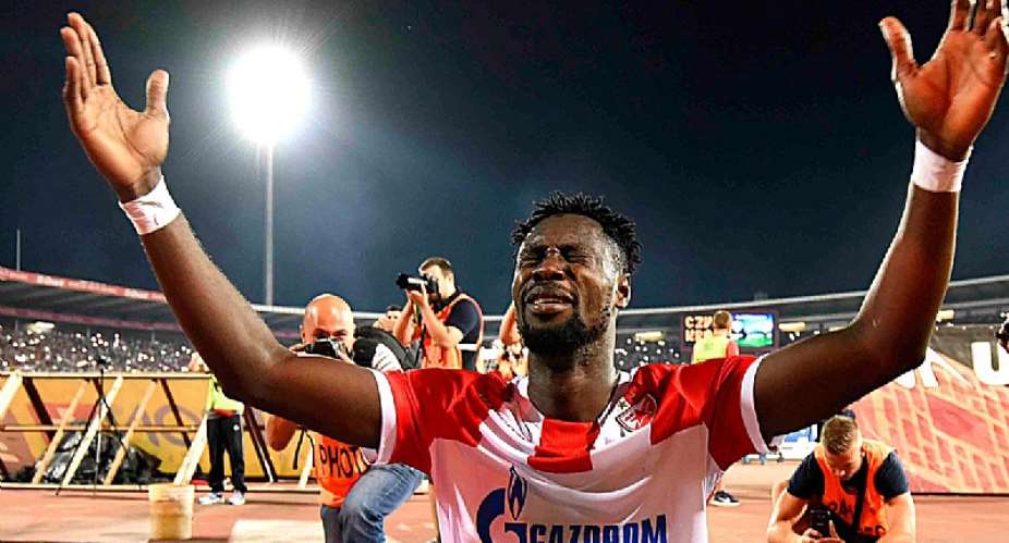 Red Star Belgrade Officially Congratulate Richmond Boakye For New Scoring Record