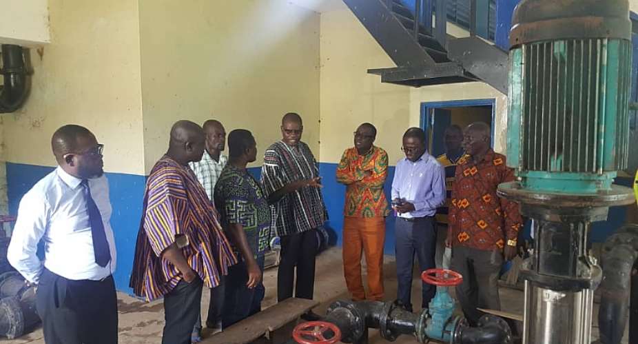 NR: MD Of Ghana Water Company Inspect Works On Salaga Water Project