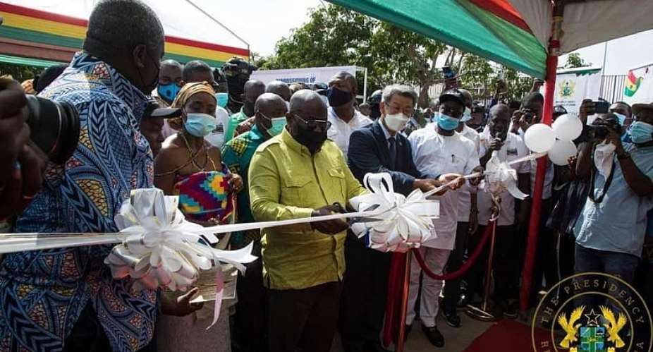 ER: Akufo-Addo Launches 500,000 Improved Cookstoves Distribution Project In Akuse