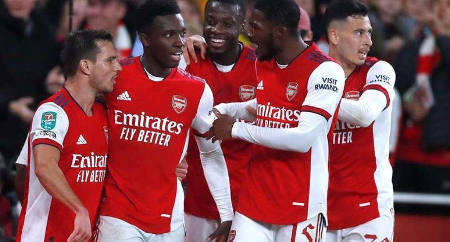 Carabao Cup: Arsenal through to Carabao Cup quarter-finals with win over Leeds United