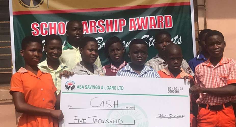ASA Savings and Loans award scholarships to needy but brilliant students