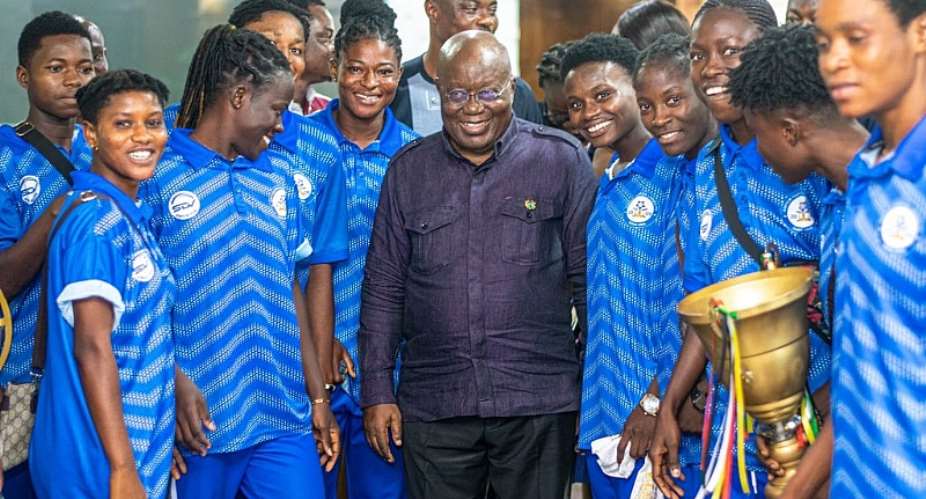 2023 CAF Women's Champions League: President Akufo Addo supports Ampem Darkoa Ladies FC GHC500,000 ahead of tournament