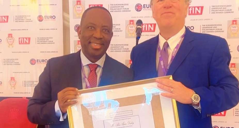 Executive Chairman of KGL Group, Alex Apau Dadey, has been honoured with the Forbes Best of Africa Corporate Leadership and Innovation Award