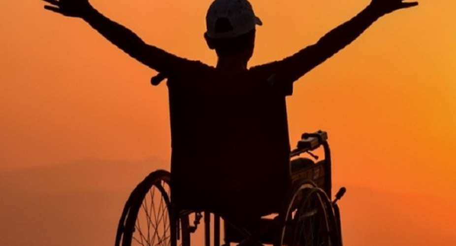 A file photo of a person living with disability