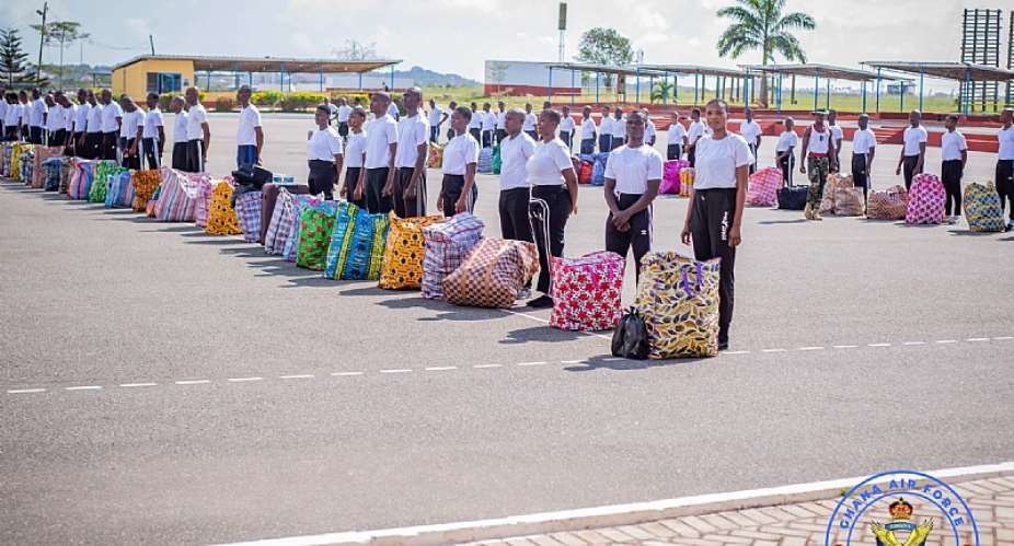 Second batch of GAF recruits begins six-month basic military training