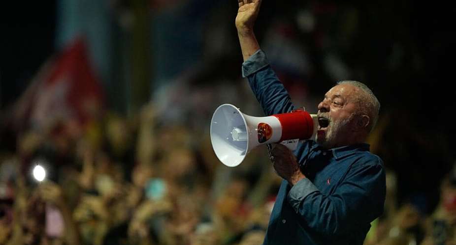 Luiz Incio Lula da Silva won a fourth term as Brazils president after defeating his rival Flavio Bolsonaro in the second round of voting. -   Photo AP/Natacha Pisarenko