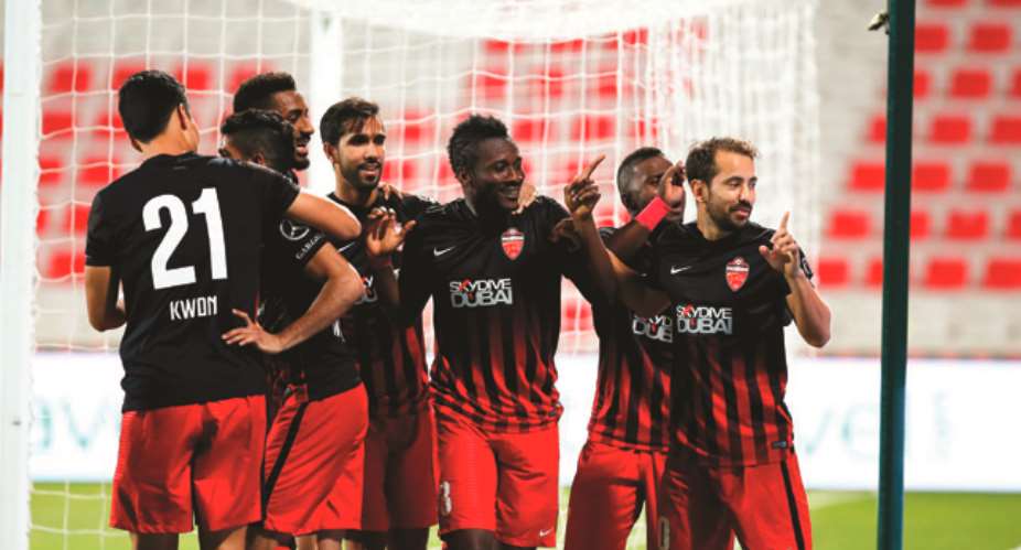 Asamoah Gyan tasks Al Ahli mates to maintain winning habit