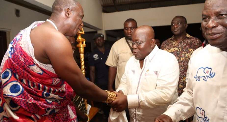57 Volta chiefs declare support for Akufo-Addo