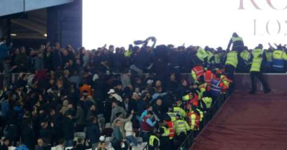 London Derby: West Ham vow to ban fans after violence