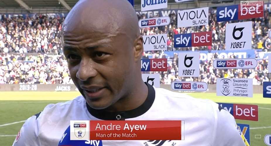 Andre Ayew Named Man Of The Match In Swansea City Win Over Cardiff