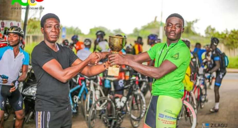 Lawrence Agyei Of Gladiators Wins 2020 ACCC End Of Month Challenge Ride