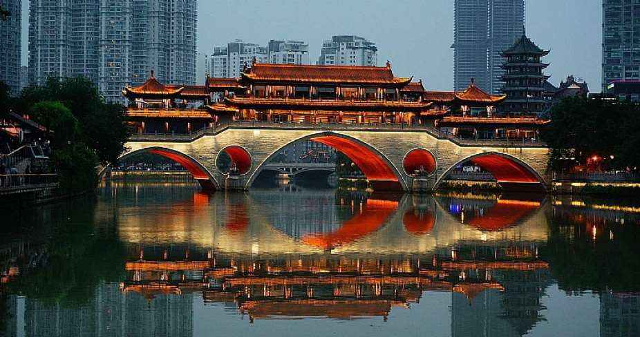 Chengdu Bridge in China