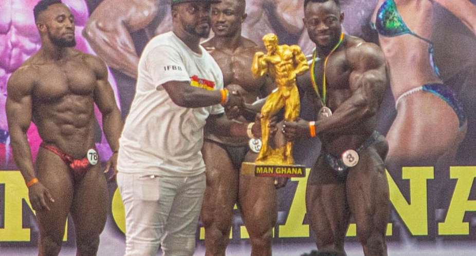 Godwin Frimpong grabs 'MAN GHANA' 2021 award