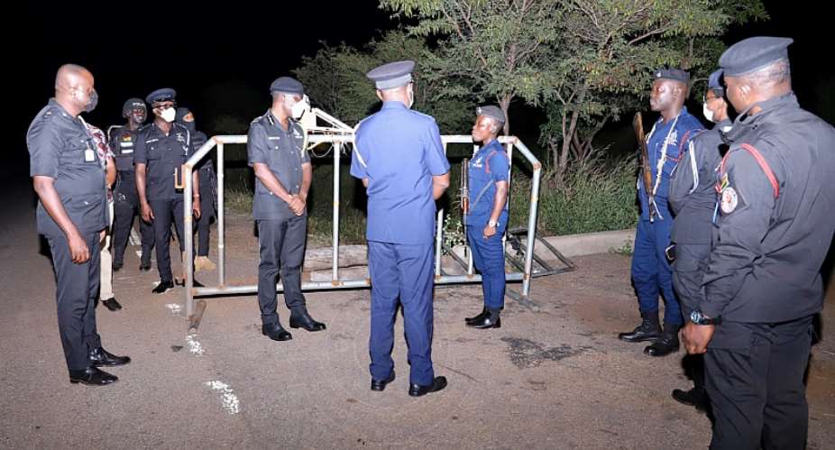 Dampare visits night duty officers in North East, Northern Regions