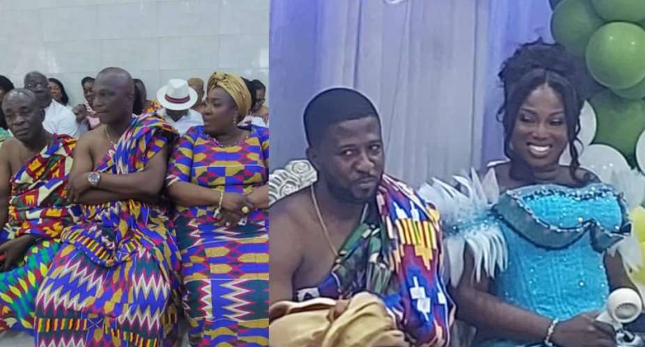 Kwasi Appiah’s daughter Audrey ties the knot in colourful traditional ceremony