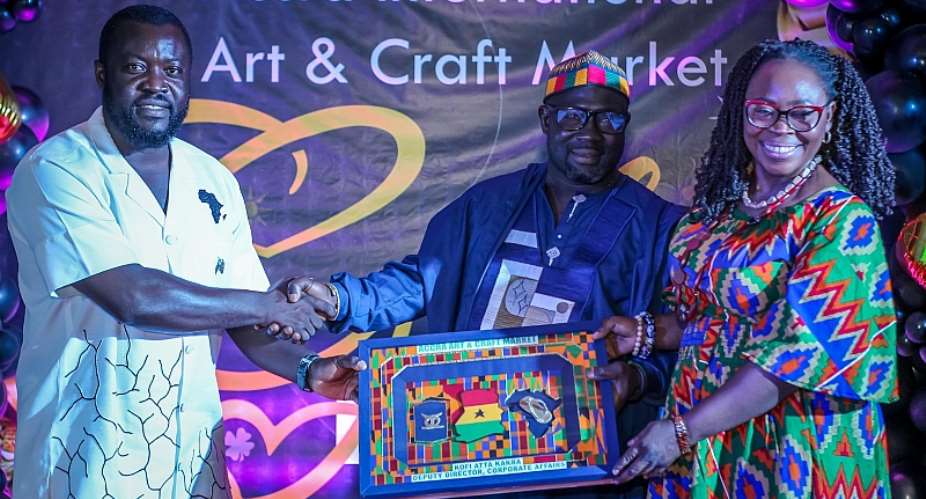 Kofi Atta Kakra Kusi Honoured For Championing International Accra Arts And Crafts Market