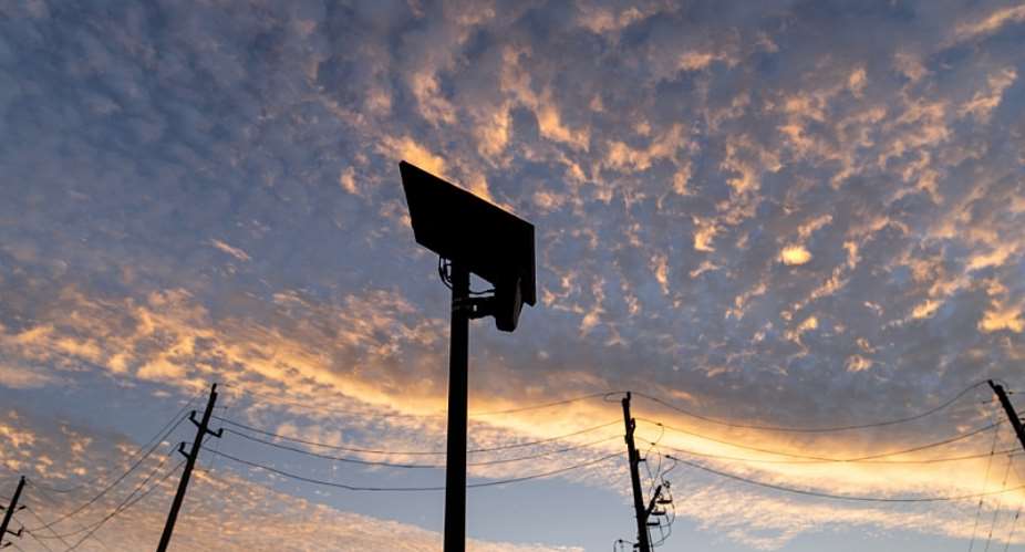 File photo of a Flock camera along a public road taken October 16, 2025, in Houston, Texas. -  David Goldman, AP