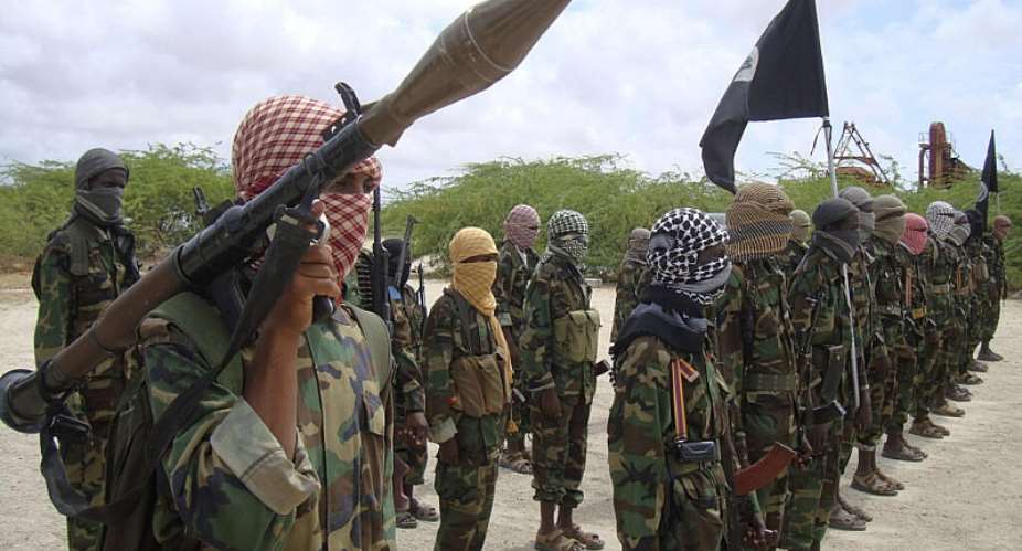 Al-Shabaab fighters taking part in exercises in northern Somalia. (File photo) - AP - Farah Abdi Warsameh