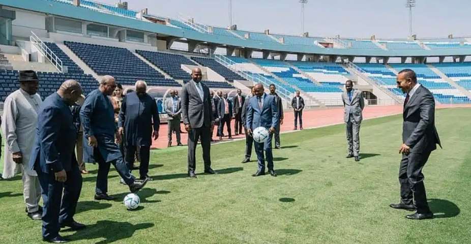 John Mahama backs Ethiopia’s bid to host 2028 AFCON