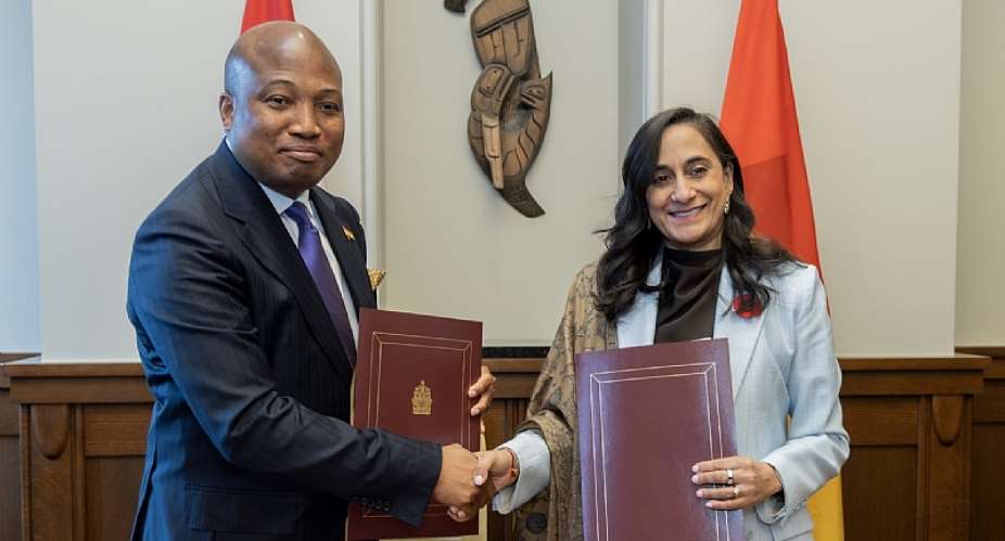 Ghana, Canada sign agreement to deepen bilateral cooperation – Ablakwa