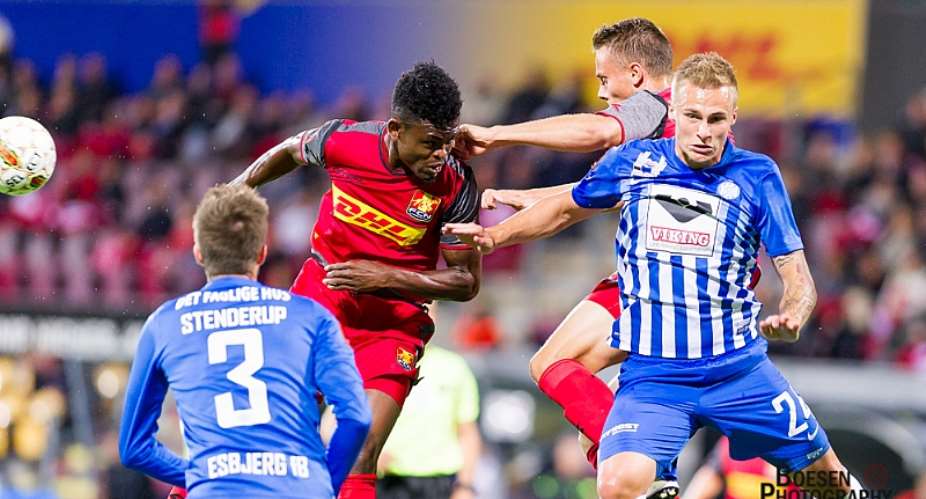 In-form Ghanaian striker Godsway Donyoh scores again in Nordsjaelland win in Danish Superliga
