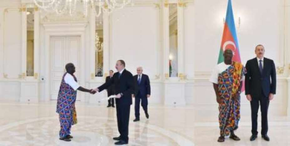 Ghana's Ambassador to Azerbaijan presents credentials