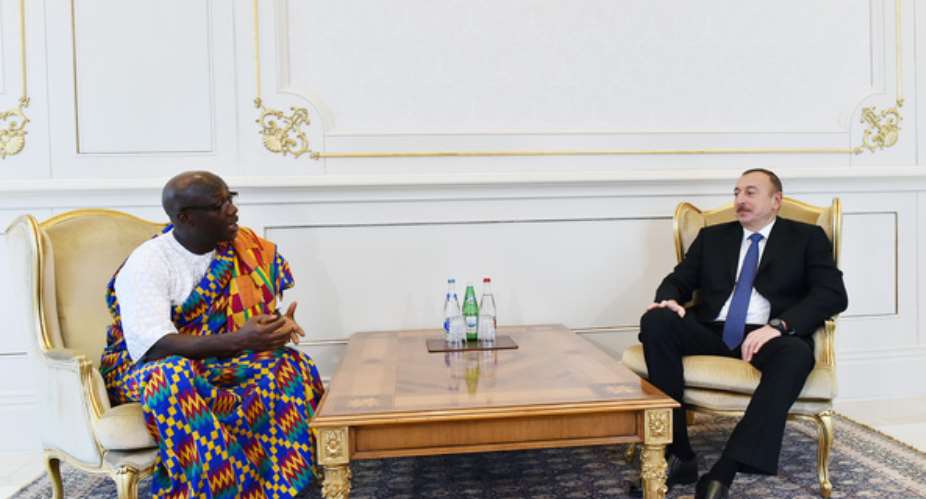 Ilham Aliyev Receives Credentials Of Ghanaian Ambassador