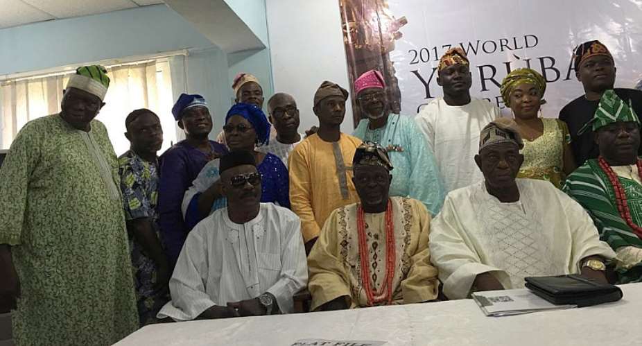 A cross-section of elder of the Yoruba community during the conference