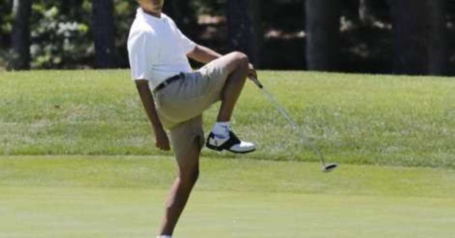 Revealed: President Obama splashed GHS14m on a four-day golf trip like a boss