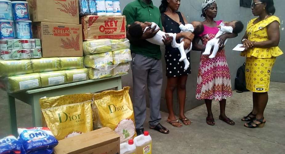 MTN Supports Caretaker Of Eight Babies Whose Mother Died After Delivery