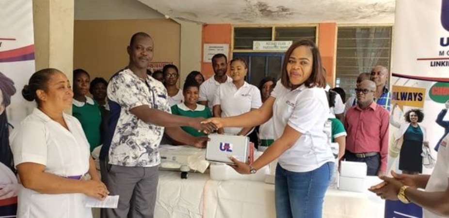 Unity Link Financial Services Shows Love To Nsawam Hospital