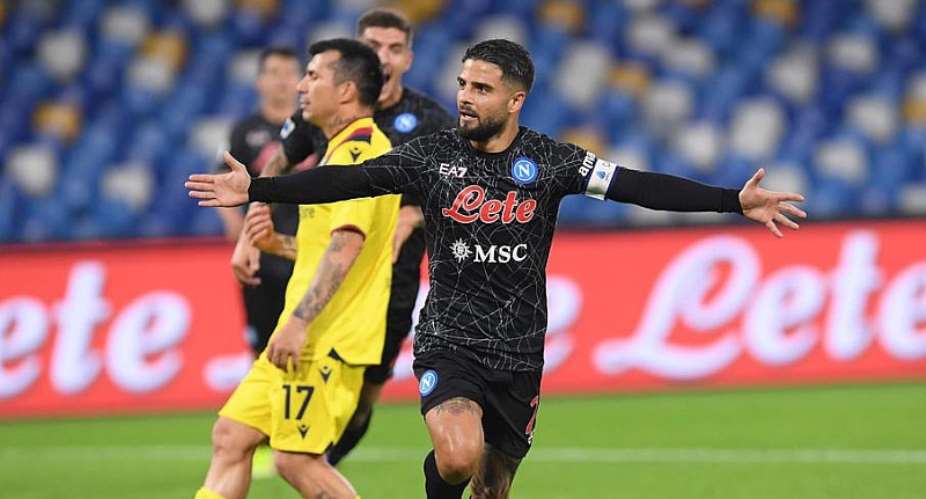 Serie A: Insigne scores twice from the spot as Napoli go back on top