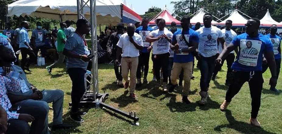 AR: We don't want a Chairman who display gold on TV but neglect his boys — NPP's Delta Force members hoot at Wontumi at delegates conference