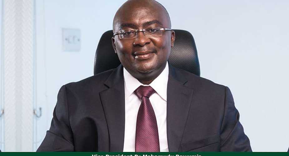 The Vice- President, Bawumia, did make the promise of building a harbor in Cape Coast. Photo credit: Ghana media