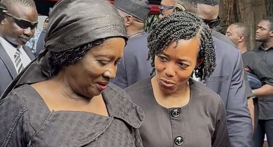Vice President leads gov’tdelegationto consoleNana Konadu’s family