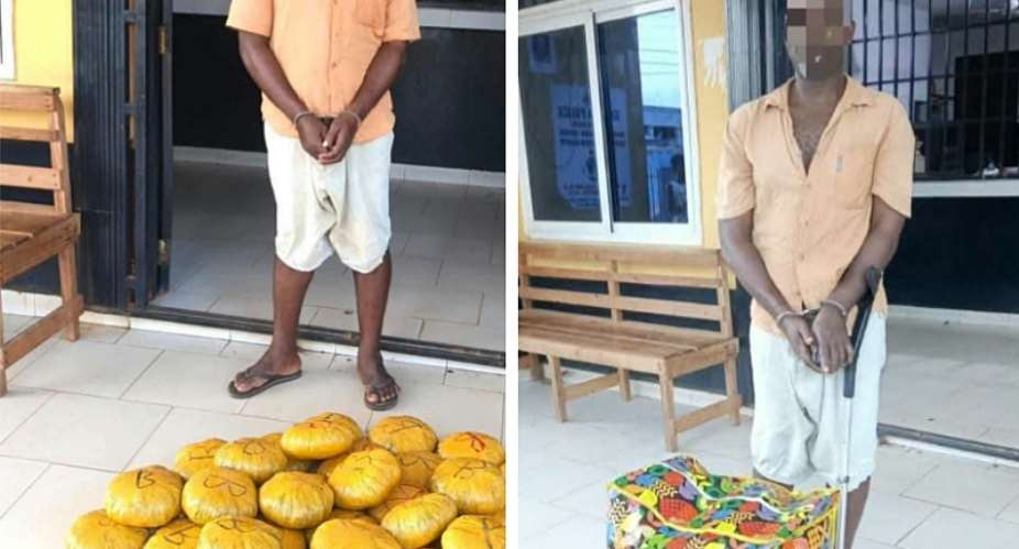 Man, 52, feigning madness to conceal drug trade arrested with 37 parcels of suspected Indian hemp