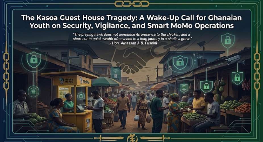 The Kasoa Guest House Tragedy: A Wake-Up Call for Ghanaian Youth on Security, Vigilance, and Smart MoMo Operations