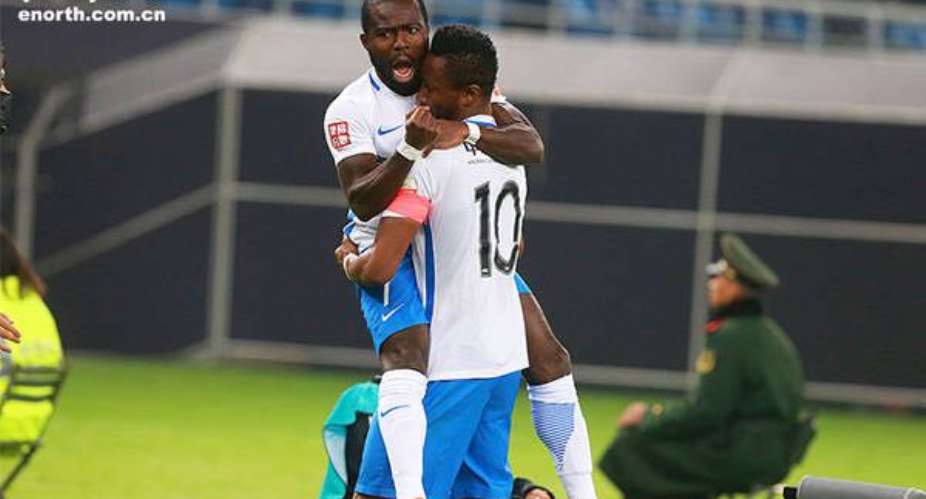 Frank Acheampong Scores Penalty As Tianjin Teda Lose To Shanghai Shenhua