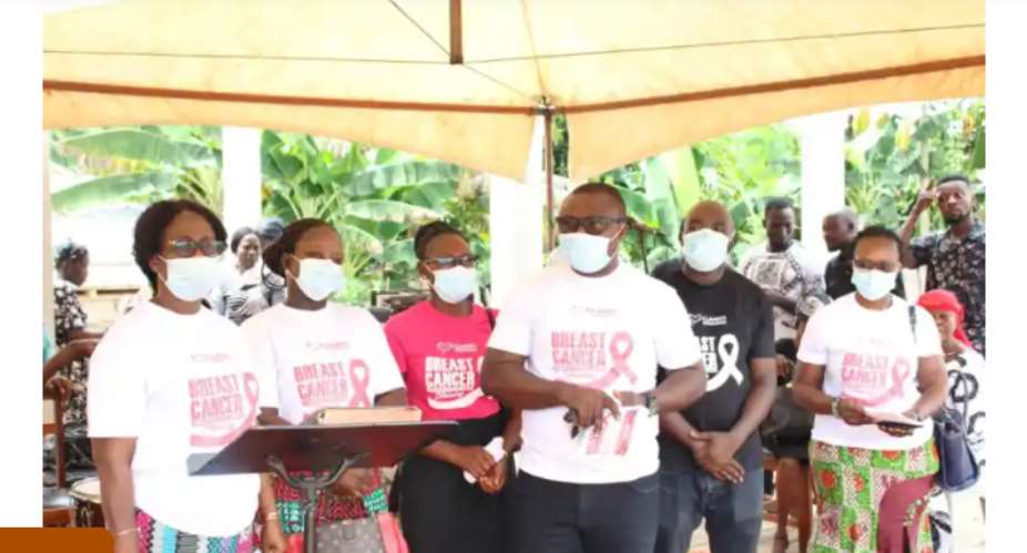 Ahafo region: Claanti Foundation organises breast cancer screening for residents