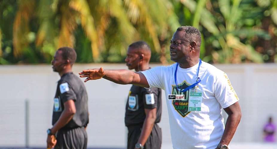Nii Odartey Lamptey leaves role as Eleven Wonders head coach - Reports