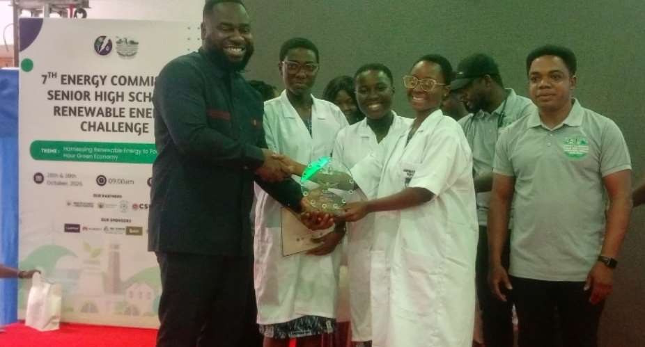 Ahantaman Girls SHS outshines rivals with solar-powered fish smoker to win Energy Commission Challenge