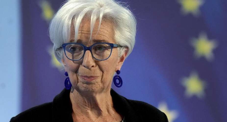 Christine Lagarde in Frankfurt, Germany, on 4 May 2023. The president of the European Central Bank has announced she will leave her post before her term ends next year. -  AP - Michael Probst