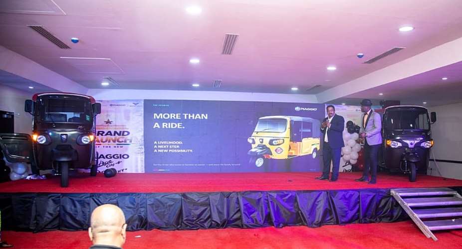 Brandix Limited, Piaggio Launch Ap City Plus And Ap City NXT Plus In Kumasi