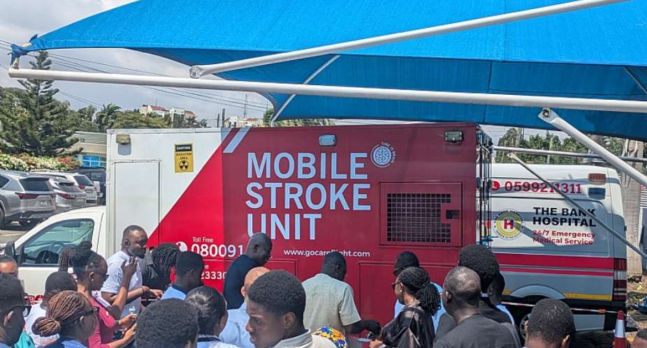 CareFlight launches Ghana’s first Mobile Stroke Unit with onboard CT scanner