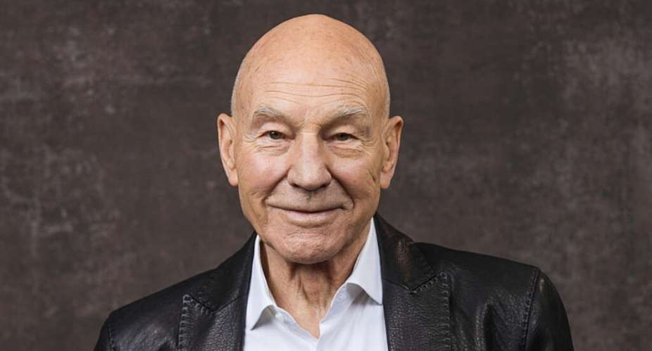 Patrick Stewart, poses for a portrait in Pasadena, California on January 9, 2023. -  Willy Sanjuan, AP