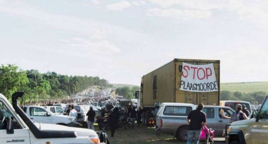 #BlackMonday Protests Hit SA Over Killings At Farms